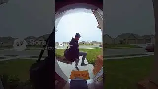 Delivery driver drop kicks my milkshake for no tip