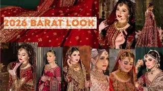 2026 Barat look #bridalwear #bridalmakeup #bridaljewellery ❤️