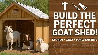 DIY Goat Shed Design: Build a Cozy Shelter for Your Goats!