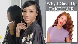 NO MORE Fake Hair (for Me) | Going Out NATURAL Again | Vlog 21