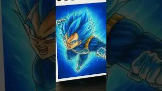 Drawing vegeta || dragon ball characters drawing || #animedrawing #goku #vegeta #art