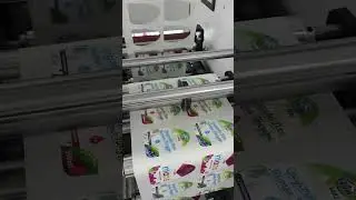 roll to roll label laser die cutter with lamination and blades slitting LC230