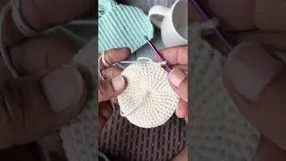Round circle ⭕️ tutorial #trending #crochetprojects #diy #viral #crochetpatterns #diy #handmade