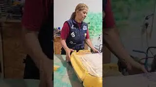 Reparaci&oacute;n de goma espuma  para asiento de auto