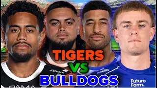 Wests Tigers vs Canterbury Bulldogs | NRL - Round 22 | Live Stream Commentary