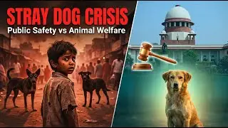 Stray Dog Crisis in India | Supreme Court Order | Public Safety vs Animal Welfare | Ethics #dog