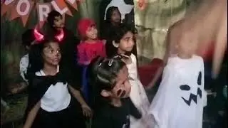 Halloween celebrations#sri pallavi school#akash layout#viral#cute kidz