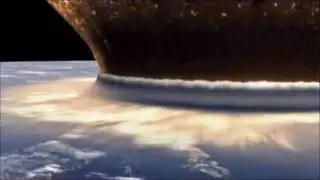 Asteroid impact on earth (Japanese animation)