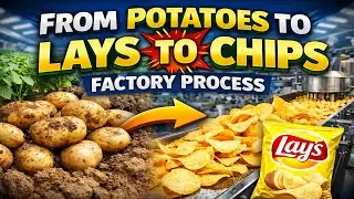 Inside Lays Chips Factory | Complete Potato to Chips Process