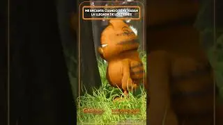 GARFIELD. Esperar el tren, mi hobby favorito.#GarfieldLaPel&iacute;cula, exclusivamente en cines 1 de mayo.
