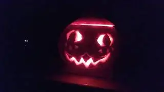 i carved Potalia for Halloween