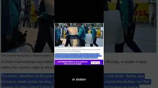 Hindu Trader Killed in Bangladesh Days Before Elections | Shocking Incident  #breakingnews #shorts