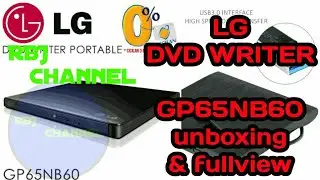 LG DVD WRITER GP65NB60  unboxing & fullview tamil