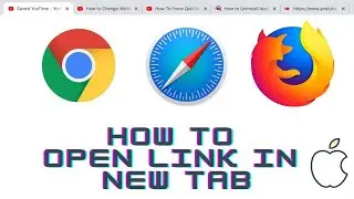 How to Open Link in New Tab Mac