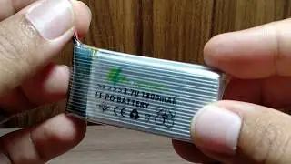 Bateria Extra Drone 3.7v 1800mah Lipo 20 Minutos De Voo - Autonomia Garantida.