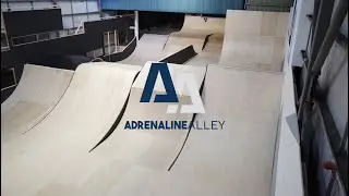 ПЕРВОЕ ЗАНЯТИЕ BMX В СТИРАЛЬНОМ ПОМЕЩЕНИИ! Самые большие рампы в самом большом скейт-парке Европы!