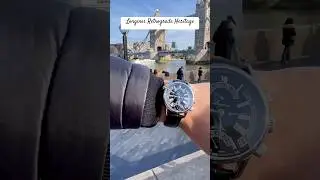 🎩 Full review on channel 🎩 #Longines #Retrograde #Heritage #RetrogradeHeritage #Case L4.797.4.51.2