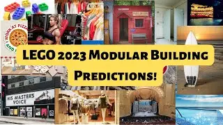 LEGO 2023 Modular Building Predictions!