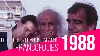 Léo Ferré et Francis Lalanne - Avec Le Temps - Live aux Francofolies de La Rochelle 1987