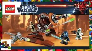 LEGO instructions - Star Wars - 9491 - Geonosian Cannon