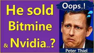 Peter Thiel sold Bitmine & Nvidia.. Why!!