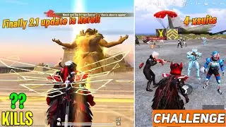 😱 OMG !! ANCIENT SECRET MODE IS HERE !! AND 4 X-SUIT CHALLENGED ME & BLOODRAVEN X-SUIT IN BGMI