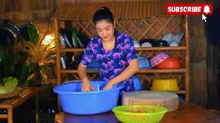 Mother & Daughter Cooking Giant Fish | Delicious Family Meal Recipe
