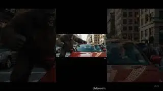 Bigfoot gets hit by a car #bigfoot #yeti #bigfootvlogs #funny #gorilla #animals #memes
