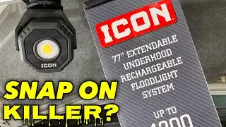 REVIEW ICON 2100 люмен, выдвижной подкапотный прожектор 58990 | Harbor Freight Braun