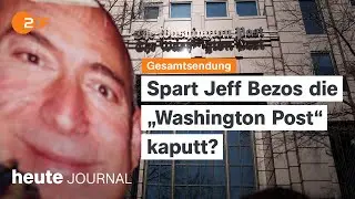 heute journal vom 08.02.26 Stellenabbau bei &bdquo;Washington Post&ldquo;, Sturz von Lindsey Vonn, Mieterschutz