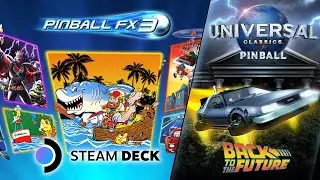 Pinball FX3: Back to the Future Gameplay - Steam Deck