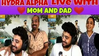 HYDRA ALPHA MOM & DAD EMOTIONAL ON LIVE STREAM | ALPHA CRYING ON LIVE STREAM😢 | PUBG BAN😭