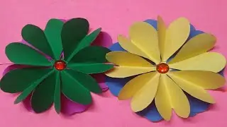 How to make love papercutting flower..#papercrafts #paper #amritarart #viralvideo