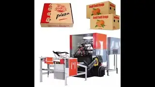 Automatic die cutting machine with automatic feeder