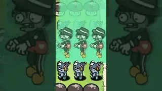 Shiitake Shroom vs 9999 Dance King Zombies - Plants vs Zombies #shorts #pvz #pvzhacks