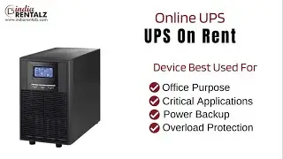 UPS on Rent 1 KVA Online UPS||Online UPS|| Indiarentalz