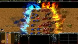 Warcraft 3 - 100 vs 100 - Riflemen vs Troll Headhunters