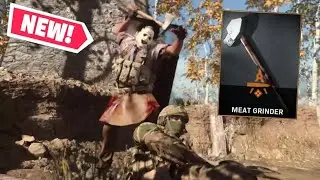I tried the NEW MEAT GRINDER weapon ... and it feels more like a toy hammer from the circus