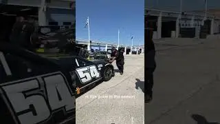 We had to switch #NASCAR cars....