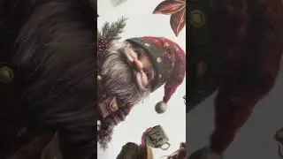 Przestrzenna kartka świąteczna - jak zrobić wyjątkowy upominek w parę chwil. Christmas card #diy