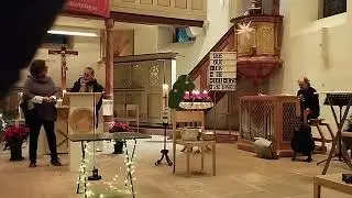 Alt Jahresabend Silvester Gottesdienst mit Michaela Balonier in L&uuml;tzelbach 