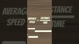 Calculate average speed like a pro #shorts