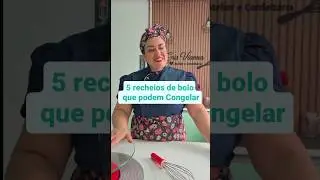 5 Recheios que podem congelar #comidas