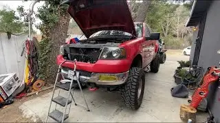 how to replace fan clutch 0n a 2004-2008 f150 or any ford vehicle with a 4.6 liter v8