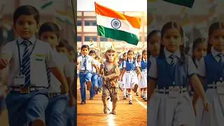 The poor monkey's January 26th #ai #republicday #torankefact #monkey