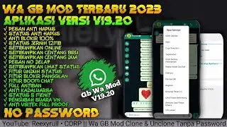 WHATSAPP GB TERBARU 2023 | GB WHATSAPP TERBARU 2023 | WA GB TERBARU 2023 NO PASSWORD | WA GB NO PW