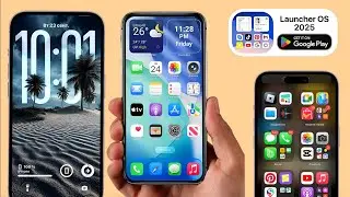 iPhone Style iOS 26 Homescreen Layout + Widgets | Full iOS Icons Setup on Android 2026