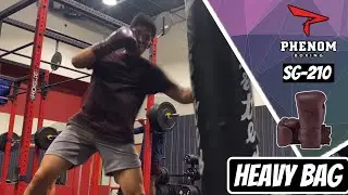 HEAVY BAG TRAINING- Phenom SG210 Boxing Gloves