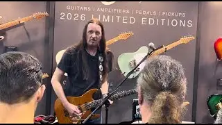 Reb Beach playing Black Magic | Suhr Guitars NAMM 2026