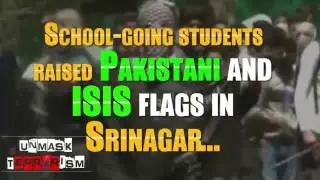 Students raise Pakistani, ISIS flags during clash with security forces in Srinagar